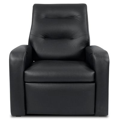 Poltrona Reclinável Classic Material Sintético 2 Posições Matrix Preto