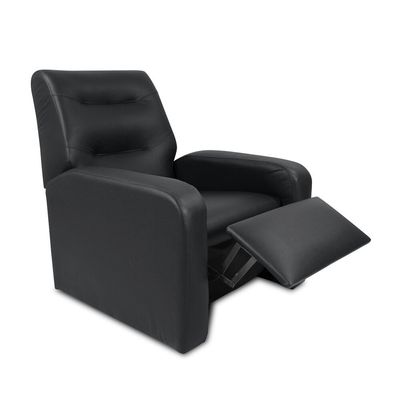 Poltrona Reclinável Classic Material Sintético 2 Posições Matrix Preto