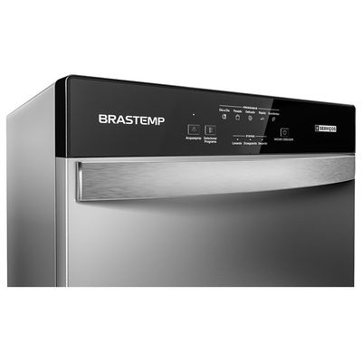 Lava-Louças 8 Serviços de Lavagem BLF08BS Brastemp Cinza / 110V