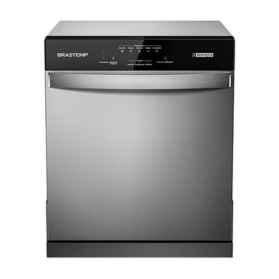 Lava-Louças 8 Serviços de Lavagem BLF08BS Brastemp Cinza / 110V
