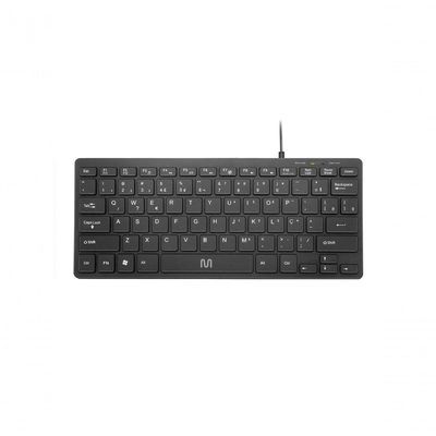 Teclado Mini Multimídia Usb 150cm Preto