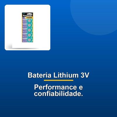 Bateria Lithium 3v Cr2016-1bt 5x