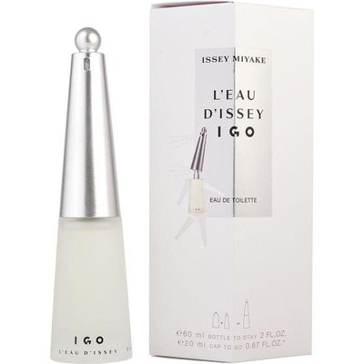 Perfume Feminino Issey Miyake L'eau D'issey I Go Edt Spray 60 ml (vidro)&versão Viagem 20 (cap)