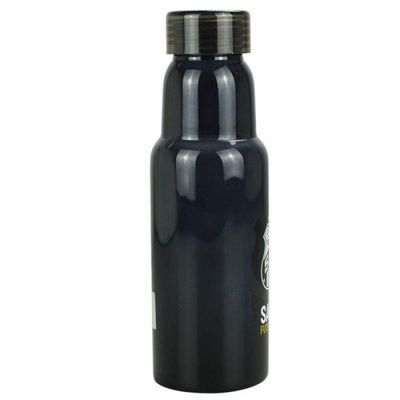 Garrafa de Vidro Preta Escudo Santos 500ml Oficial