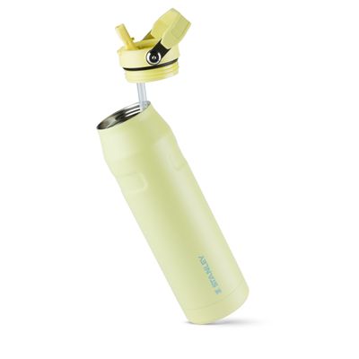 GARRAFA STANLEY TÉRMICA AEROLIGHT ICEFLOW FLIP STRAW 1,1L AMARELO POMELO 08640-00