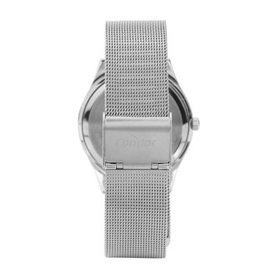 Relógio Condor Feminino Ref: Co2035nsv/4j Casual Mesh Prateado