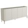 Aparador Buffet Para Sala de Jantar 4 Portas Pés Industrial Dourado Naim I03 Luna - Lyam Decor