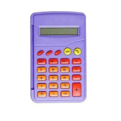 CALCULADORA DE BOLSO 8 DIGITOS FLIP ESTAMPA PETS - LETRON