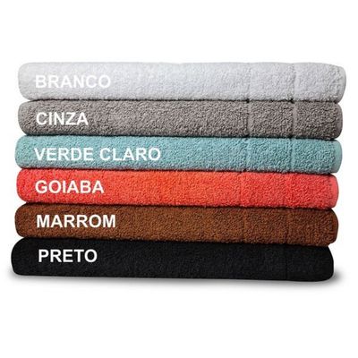 Kit 10 Tapetes para Banheiro Antiderrapante 550g/m² Extra Felpudo Paris 45x70cm Rosê
