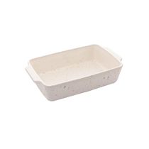 Refratário em cerâmica Wolff Mist 29x17x7cm branco matte