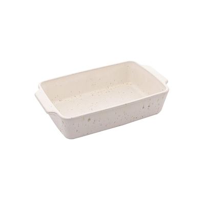 Refratário em cerâmica Wolff Mist 29x17x7cm branco matte