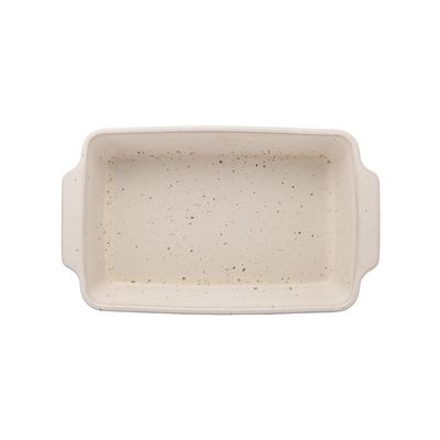 Refratário em cerâmica Wolff Mist 29x17x7cm branco matte
