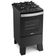 Fogão Itaglass Plus 4Bocas Com Acendimento Automático e Mesa de Vidro Itatiaia Preto / Bivolt