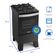 Fogão Itaglass Plus 4Bocas Com Acendimento Automático e Mesa de Vidro Itatiaia Preto / Bivolt