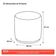 Poltrona Com Namoradeira E Puff Orgânico Mavi Bouclê Creme - Desk Design