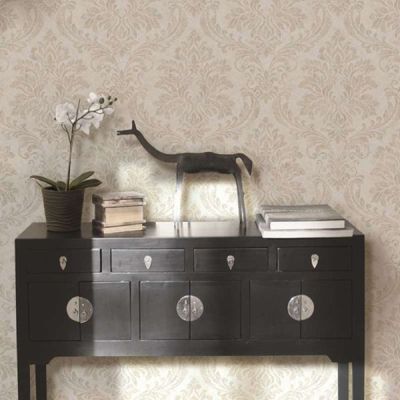 Papel de Parede Up To Date Damask Bege 34812