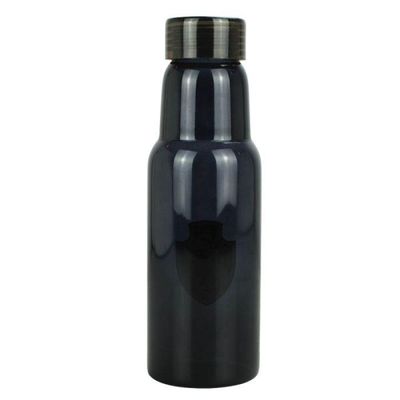 Garrafa de Vidro Preta Escudo Vasco 500ml Oficial