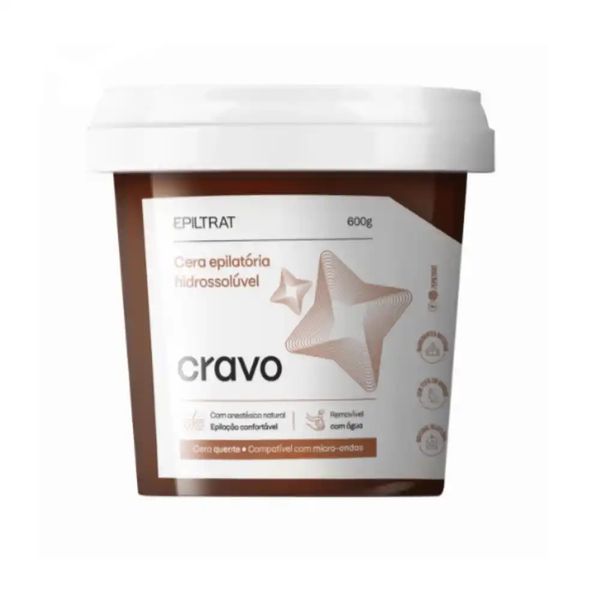 Cera Depilatória Cravo Epiltrat 600G