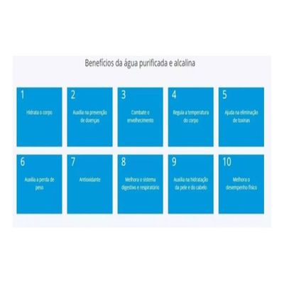 Refil Para Filtro Purificador Alcalino Top Life Cor Outro