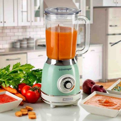 LIQUIDIFICADOR ARIETE VINTAGE COPO DE VIDRO 1,5L 1000W VERDE 220V 00C058304ARBR