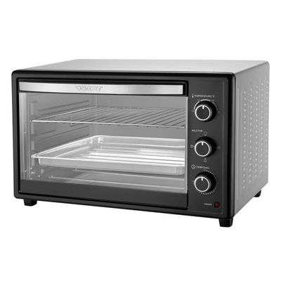 Forno de Bancada Elétrico Best Forno 66 Litros 127v  Preto/Branco