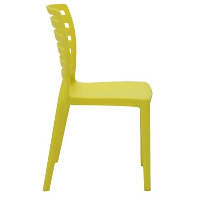 Cadeirinha Infantil de Plástico Tramontina Sofia Amarelo Cadeira para Crianças Brincar Estudar