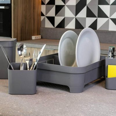 Utensílios Cozinha Escorredor Louça Lixeira