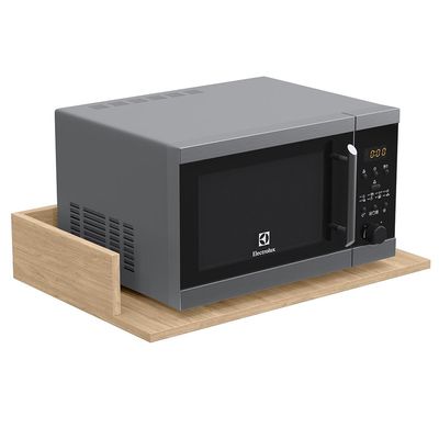 Suporte Suspenso Para Micro-ondas Forno 60x40 cm Class L03 Amadeirado - Lyam