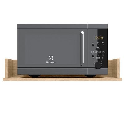 Suporte Suspenso Para Micro-ondas Forno 60x40 cm Class L03 Amadeirado - Lyam