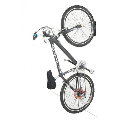 Suporte de parede Para pendurar Bicicleta apoio da roda Bike Preto