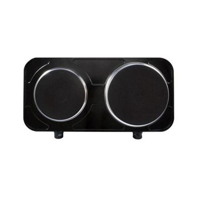 Fogão Elétrico De Mesa Agratto Fmp-01 2 Pratos Preto 127v