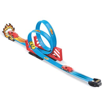 Pista Para Carrinho Duplo Looping 0300 - Braskit