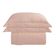 Kit Cobre Leito Colcha Charlote Solteiro 2 Peças Dupla Face Liso Classic - Rose - 100% Poliéster