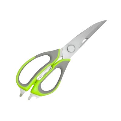 Tesoura de Cozinha Multifuncional Cortador Abridor Escamas Descascador