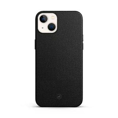 Kit Capa Couro Dual Preta e Pelicula Coverage 5D Pro Preta para iPhone 15 Plus - Gshield