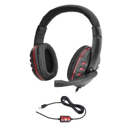 Fone De Ouvido Headset Gamer USB p/ Pc Ps4 Ps3 Notebook KD-672