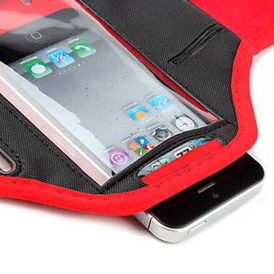Braçadeira ArmBand Bolsa Esportiva de Braço para Eletrônicos e Celulares Único / Preto