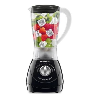 Liquidificador Mondial Easy Power 550w 2 Velocidades L-550 Preto 220v 220V