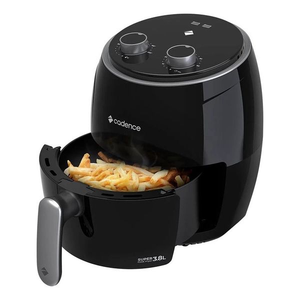 Fritadeira Cadence Super Cook Fryer 3,8l, 1300w FRT410 220v Preto
