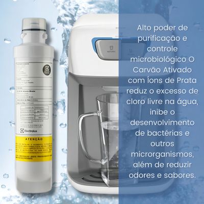 Filtro/Refil Original de Água para Purificador Electrolux PE11B/PE11X/PC41B/PC41X/PH41B/PH41X