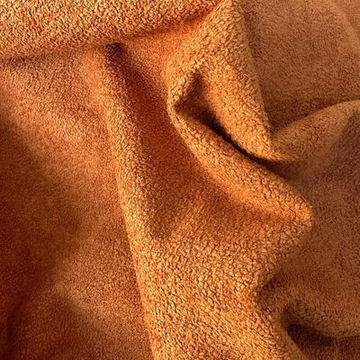 Tecido Rústico Bouclê Terracota Para Poltrona Puff Cabeceira Estofados Decoração T02 Metro - Lyam
