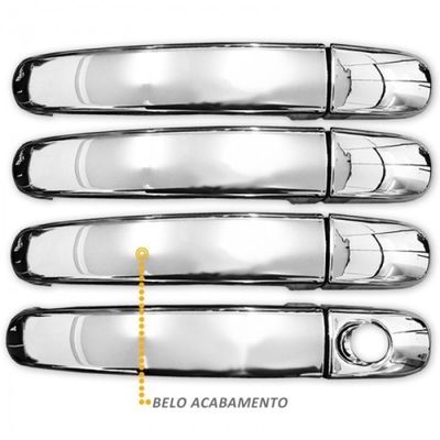 Aplique Cromado Maçaneta Ford Ranger 2013 à 2022 4 Portas