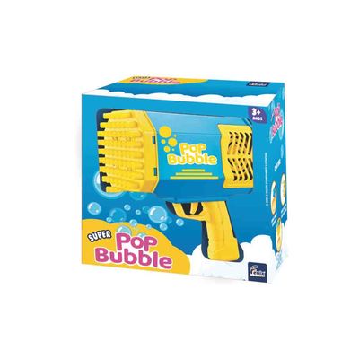 Lançador de Bolhas Super Pop Bubble Fenix Brinquedos