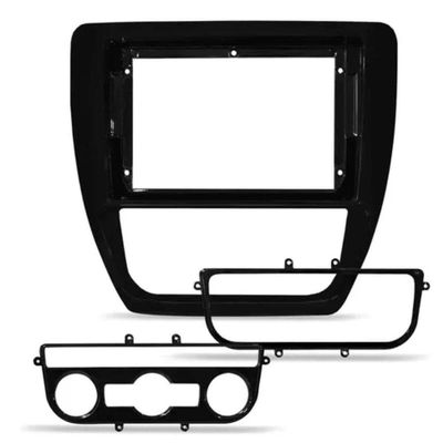 Central Multimídia Android 2 Din Jetta Moldura 9 Câmera Ré