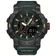 Relógio Desportivo Digital Masculino Duplo Display A Prova De água 5atm Estilo Casual Verde Escuro