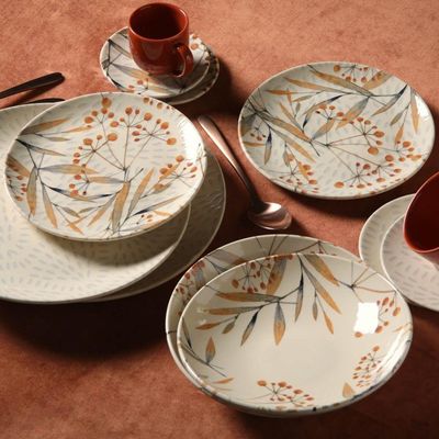 Conjunto Pratos Sobremesa 06 Peças Coup Ikebana Porto Brasil