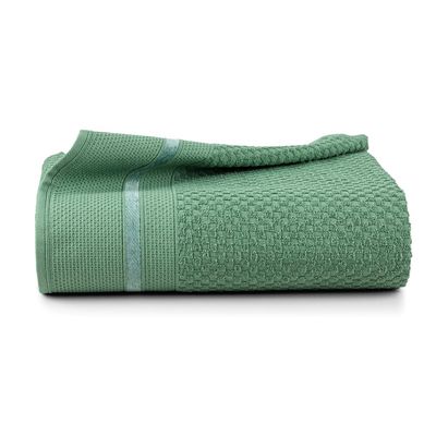 Toalha de Banho Medeli 1,50m x  80cm 01 Peça 100% Algodão Toque Suave - Verde