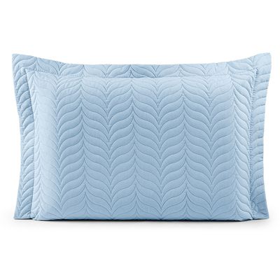 Porta Travesseiro Avulso 70cm x 50cm Com Debrum 1 Peça Paris Matelado  Percal 150 Fios 100% Algodão - Azul Motorista