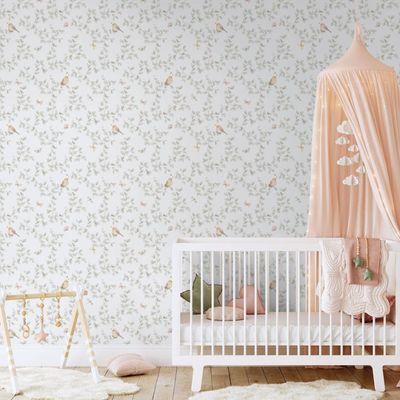 Papel de Parede Enzo Folhagem Cinza 284-2