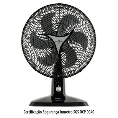 Ventilador De Mesa Britânia 40cm Turbo Oscilante 110v Ventus